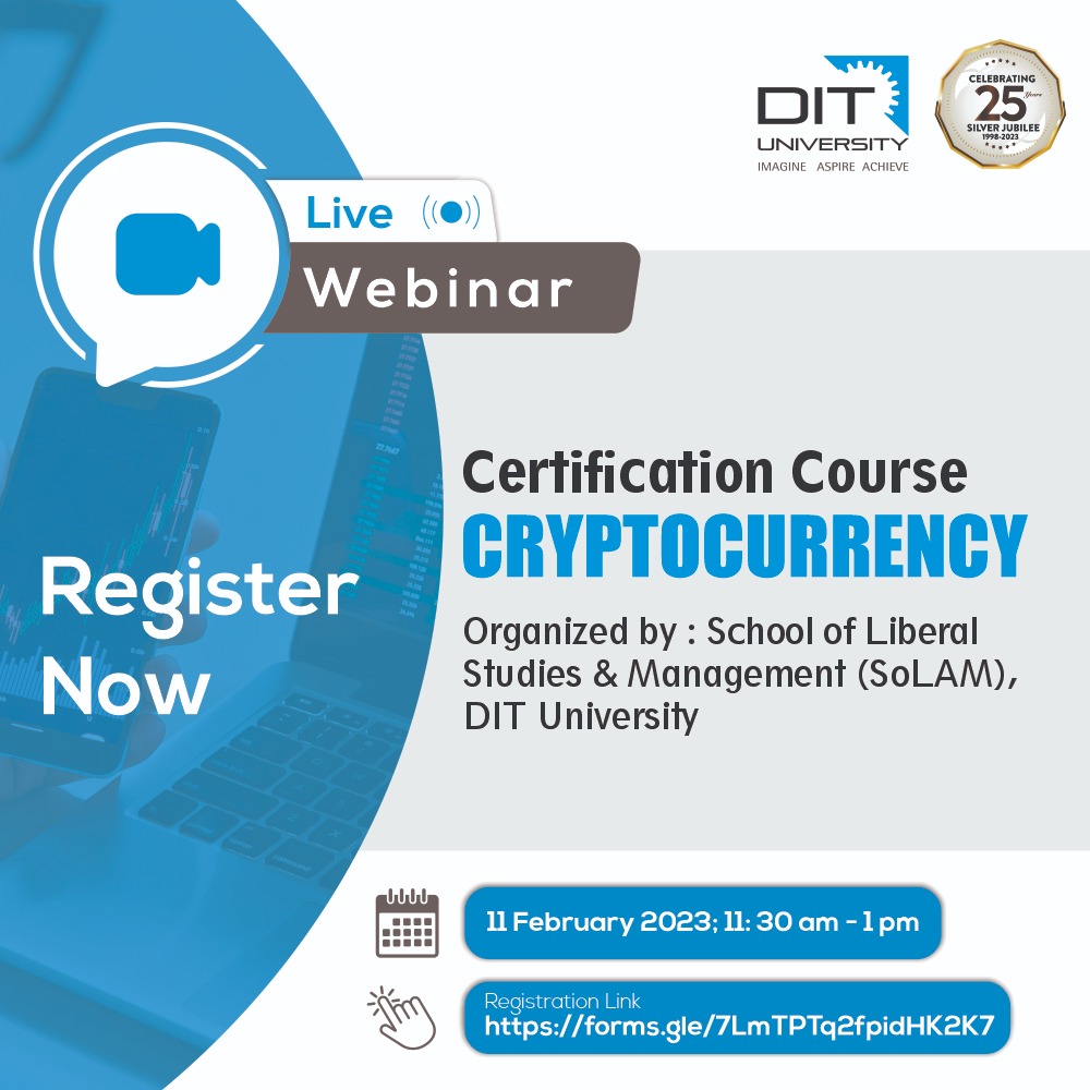Cryptocurrency Certification Course