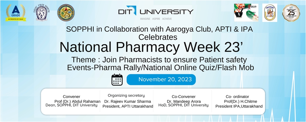 National Pharmacy Week 20 November 2023