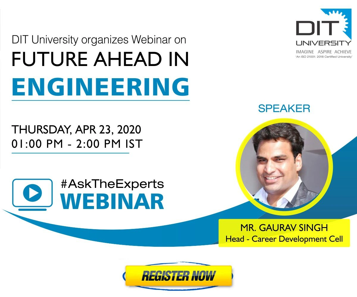 Webinar on 'Future ahead in Engineering'