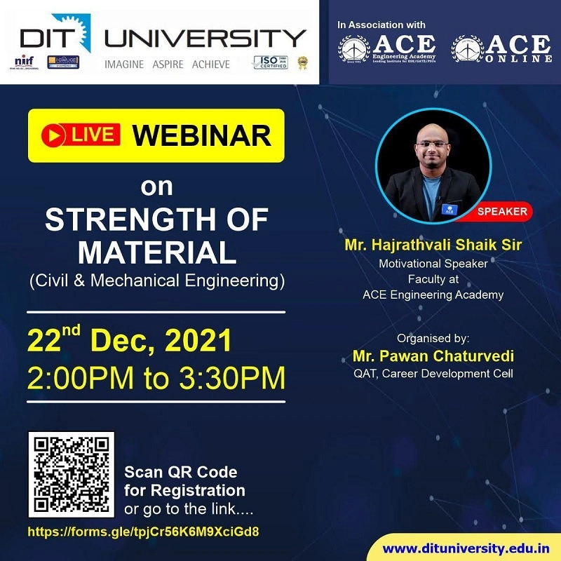 Webinar on Strength of Material