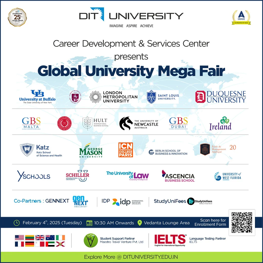 Global University Mega Fair on February 4, 2025