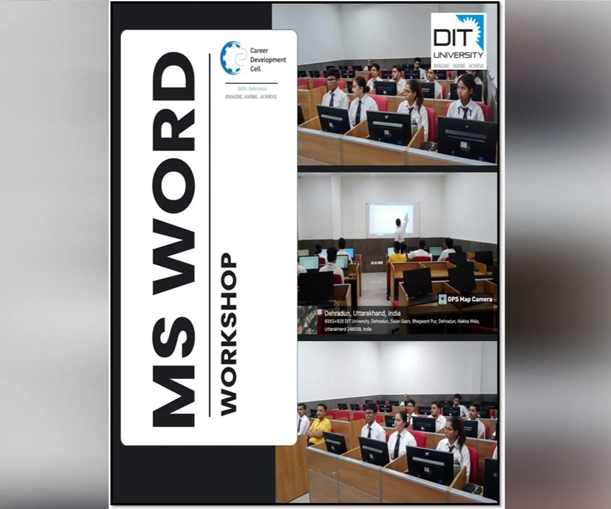 Ms word workshop for SOET students